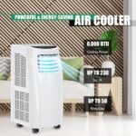 Costway Portable Air Conditioner 5500 BTU Dehumidifier - Image 2