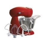 Hamilton Beach - Eclectrics All-Metal Stand Mixer - Red - Image 3