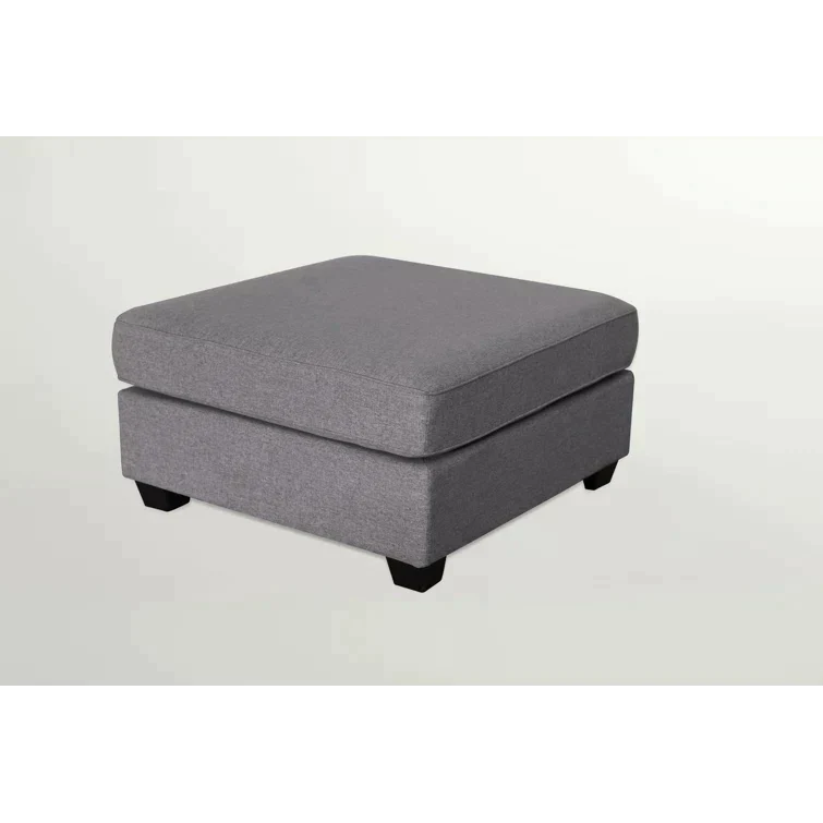 137" Wide Reversible Modular Corner Sectional with Ottoman - Image 10