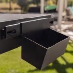 Forged 4 Burner Liquid Propane Outdoor Griddle with Hood Black - Image 4