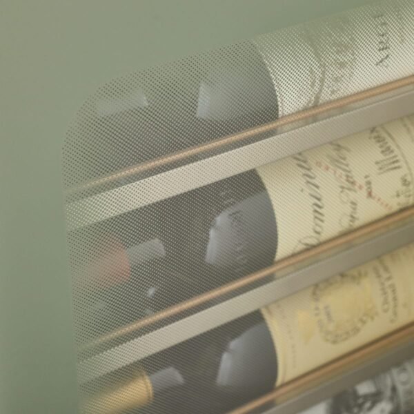 22-Bottle Frameless Glass Wine Refrigerator - Sage Green
