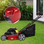 141cc 20" Gas Lawn Mower with 3-in-1 Cutting & 7-Position - Image 2