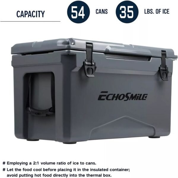 35 Quart Rotomolded Cooler, Built to Stand up to The Rigors of The Journey