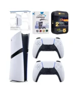 5 Pro 2TB Digital Bundle with Disc Drive, Extra Controller, MightySkins Voucher, and 2-Year Extended Warranty