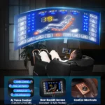 Massage Chair Full Body,Zero Gravity SL-Track Shiatsu,Back Heat,Voice Control,Body Scan,Legrest Extension - Black - Image 4