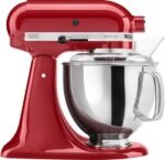 KitchenAid - Artisan Series 5 Quart Tilt-Head Stand Mixer - KSM150PSER - Empire Red - Image 2