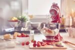 KitchenAid - Artisan Series 5 Quart Tilt-Head Stand Mixer - KSM150PSER - Empire Red - Image 4