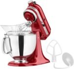 KitchenAid - Artisan Series 5 Quart Tilt-Head Stand Mixer - KSM150PSER - Empire Red - Image 5