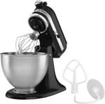KitchenAid - Classic Series 4.5 Quart Tilt-Head Stand Mixer - K45SSOB - Onyx Black - Image 4