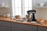KitchenAid - Classic Series 4.5 Quart Tilt-Head Stand Mixer - K45SSOB - Onyx Black - Image 3