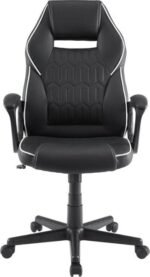 Insignia- Essential PC Gaming Chair - Black - Image 2