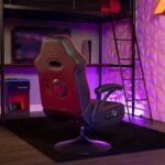 X Rocker - Torque Bluetooth Audio Pedestal Gaming Chair with Subwoofer and Vibration - Black - Image 4