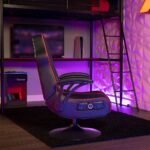 X Rocker - Torque Bluetooth Audio Pedestal Gaming Chair with Subwoofer and Vibration - Black - Image 6