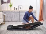 WalkingPad - A1 Pro Under Desk Treadmill Double Fold Walking Pad - Black - Image 4