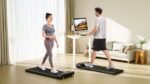 WalkingPad - A1 Pro Under Desk Treadmill Double Fold Walking Pad - Black - Image 8