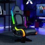 X Rocker - Evo Elite 4.1 Gaming Chair with Built-in Audio Surround Sound System - Black - Image 2