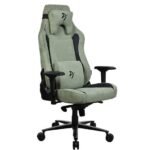 Arozzi - Vernazza Series Top-Tier Premium XL Supersoft Upholstery Fabric Gaming Chair - Forest - Image 2