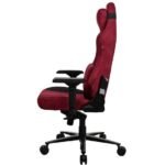 Arozzi - Vernazza Series Top-Tier Premium Supersoft Upholstery Fabric Gaming Chair - Bordeaux - Image 2