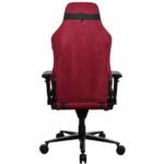 Arozzi - Vernazza Series Top-Tier Premium Supersoft Upholstery Fabric Gaming Chair - Bordeaux - Image 4