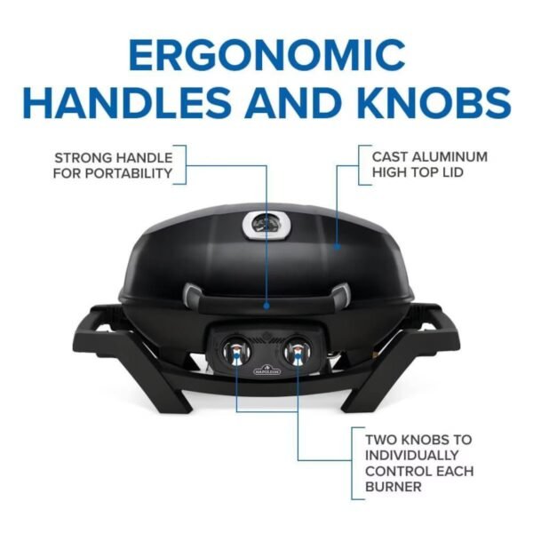 285X Portable Freestanding Propane Gas Grill - Black