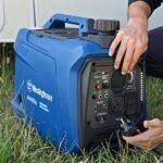 4,000-Watt Gas Powered Portable Inverter Generator with Recoil Start, LED Data Centers. - Image 4
