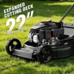 170cc 22" 3-in-1 Gas Self-Propelled Lawn Mower - Image 4