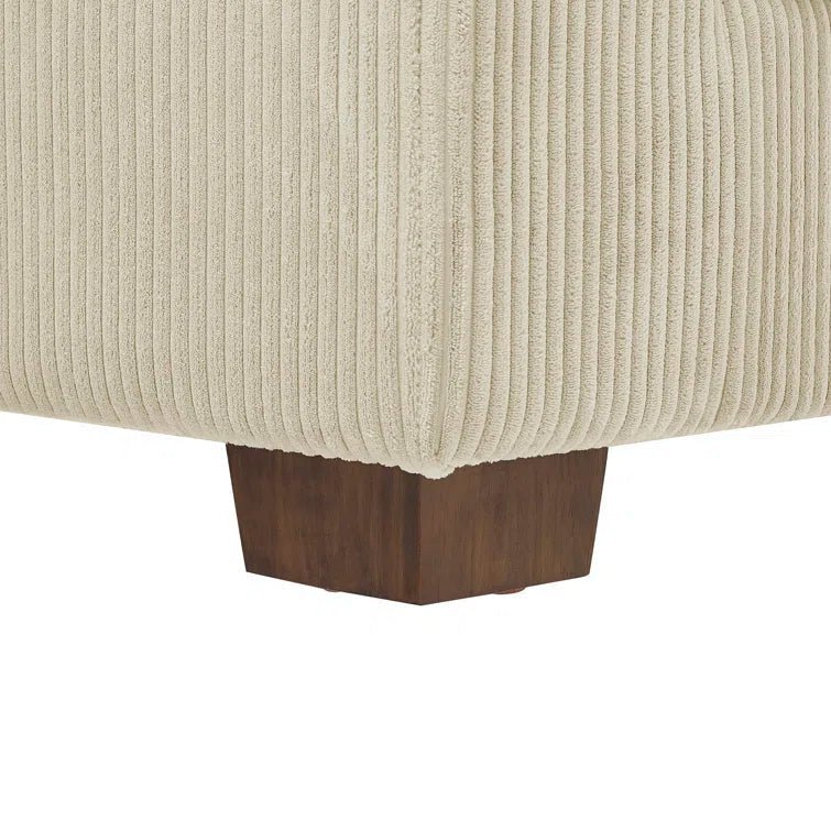 Aristedes 6 - Piece Corduroy Sectional - Image 5