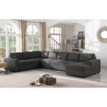 Redwater 146.5" Wide Right Hand Facing Modular Sofa & Chaise