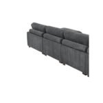 Aristedes 6 - Piece Corduroy Sectional - Image 2