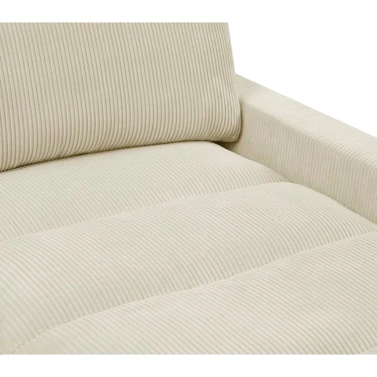 Aristedes 6 - Piece Corduroy Sectional - Image 6