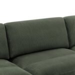 Aristedes 6 - Piece Corduroy Sectional - Image 11
