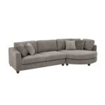 Atossa 2 - Piece Corduroy Sectional - Image 6