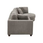 Atossa 2 - Piece Corduroy Sectional - Image 5