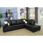Chaidez Faux Leather Sectional