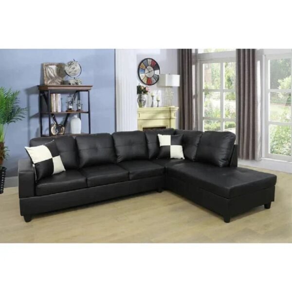Chaidez Faux Leather Sectional