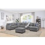 Blakeley 8 - Piece Upholstered Sectional - Image 3