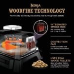 Woodfire Outdoor Grill & Smoker, 4-in-1 Functionality, Authentic Woodfire Flavors, Electric Heat - Image 3