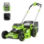 60V 21" Self Propelled Lawn Mower 8.0 Ah Battery & Rapid Charger - Image 4