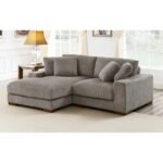 Gwendoly 89.5" Wide Left Hand Facing Sofa and Chaise - Image 2