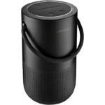 Bose - Portable Smart Speaker with built-in Wi-Fi, Bluetooth, Google Assistant and Alexa Voice Control - Triple Black
