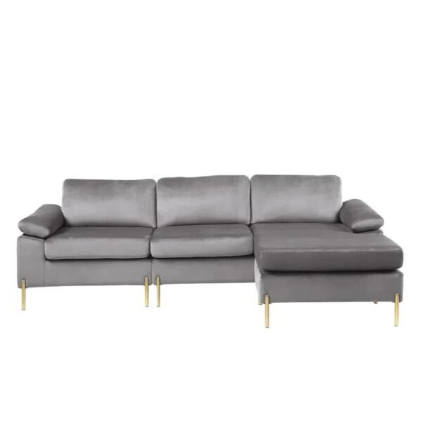 Lian 2 - Piece Velvet Sectional