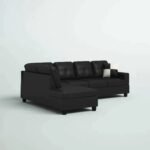 Lindle 2 - Piece Faux Leather Sectional