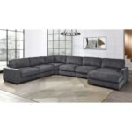 Aristedes 6 - Piece Corduroy Sectional - Image 4