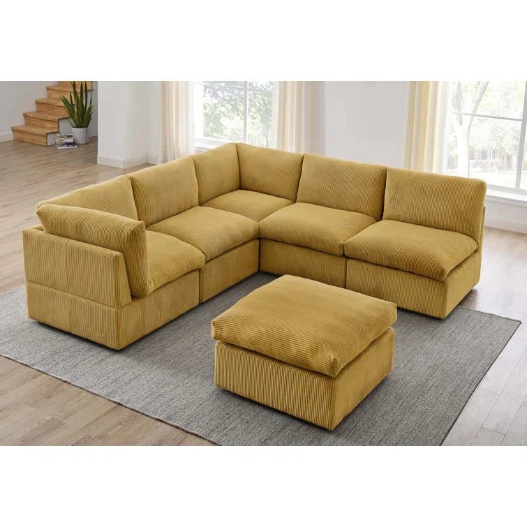 Priyen 98" Wide Symmetrical Modular Corner Sectional - Image 15