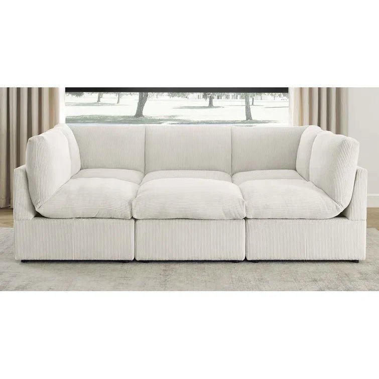 Priyen 98" Wide Symmetrical Modular Corner Sectional - Image 3