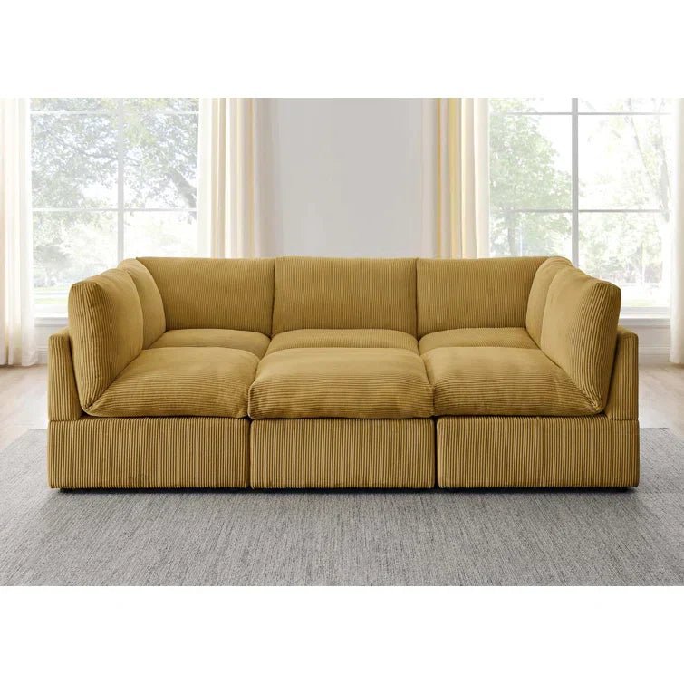 Priyen 98" Wide Symmetrical Modular Corner Sectional - Image 17