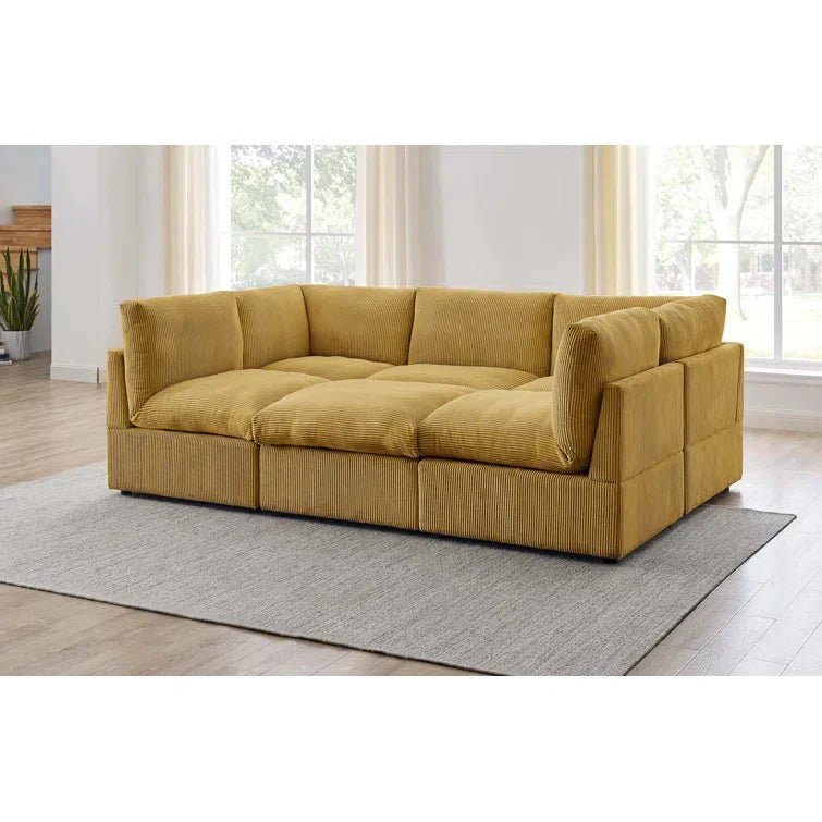 Priyen 98" Wide Symmetrical Modular Corner Sectional - Image 18