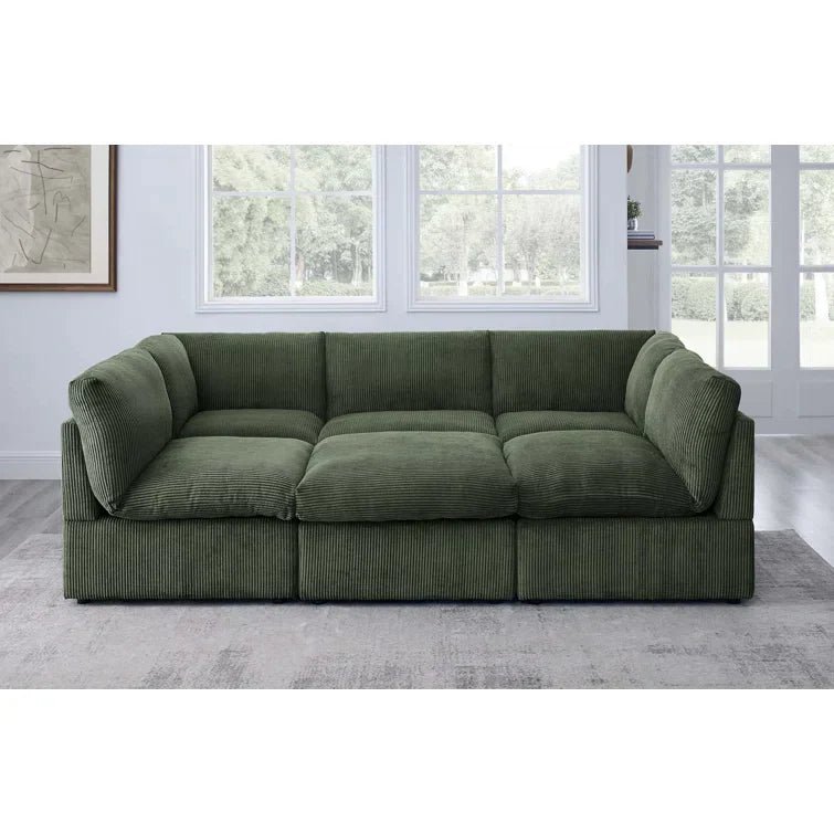 Priyen 98" Wide Symmetrical Modular Corner Sectional - Image 9