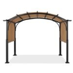 Steel Pergola with Canopy The Pergolas Group - Image 3