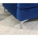 Steubenville 141.34" Wide Velvet Modular Sectional - Image 11
